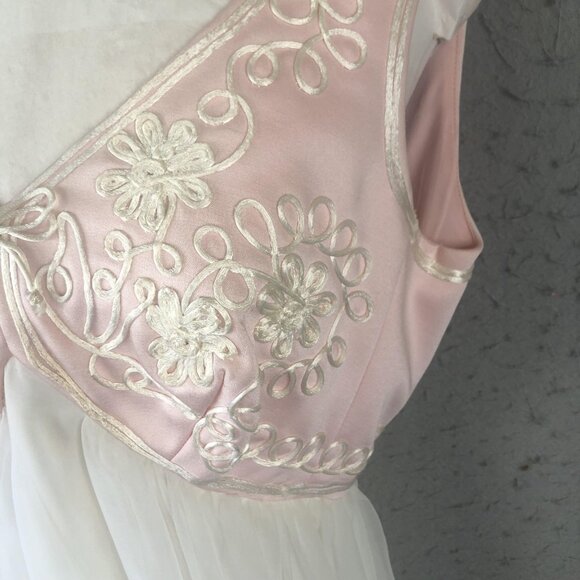 Vintage Jack Bryan Dress Womens Medium Embroidered Gown Jacket Formal 60s - Picture 16 of 16